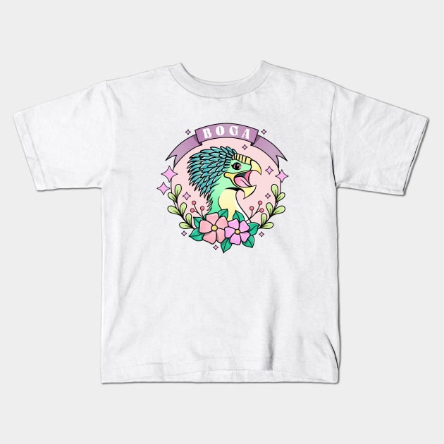 Boga Portrait Kids T-Shirt by Kimberly Sterling